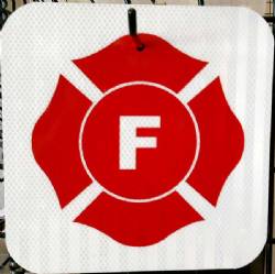 Fl Light Frame Truss Sign - R, RF, or F #3